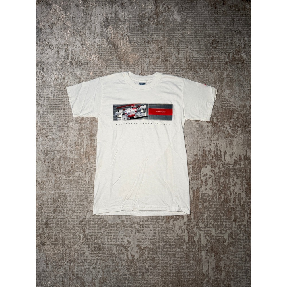 Y2K Gildan Audi Sport ALMS Champion Racing Nascar Motorsport Graphic Print Shirt